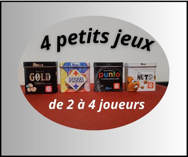 4 petits jeux d'ambiance