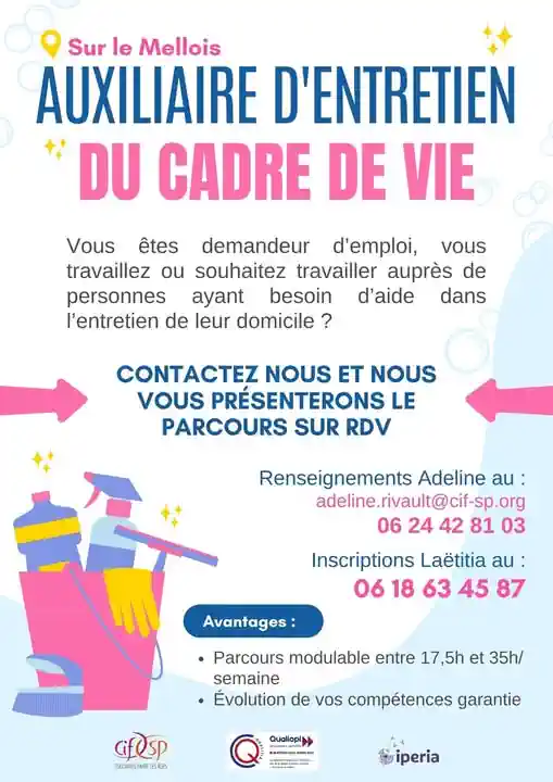 Auxiliaire d'entretien sur le Mellois Auxiliaire d'entretien sur le Mellois
