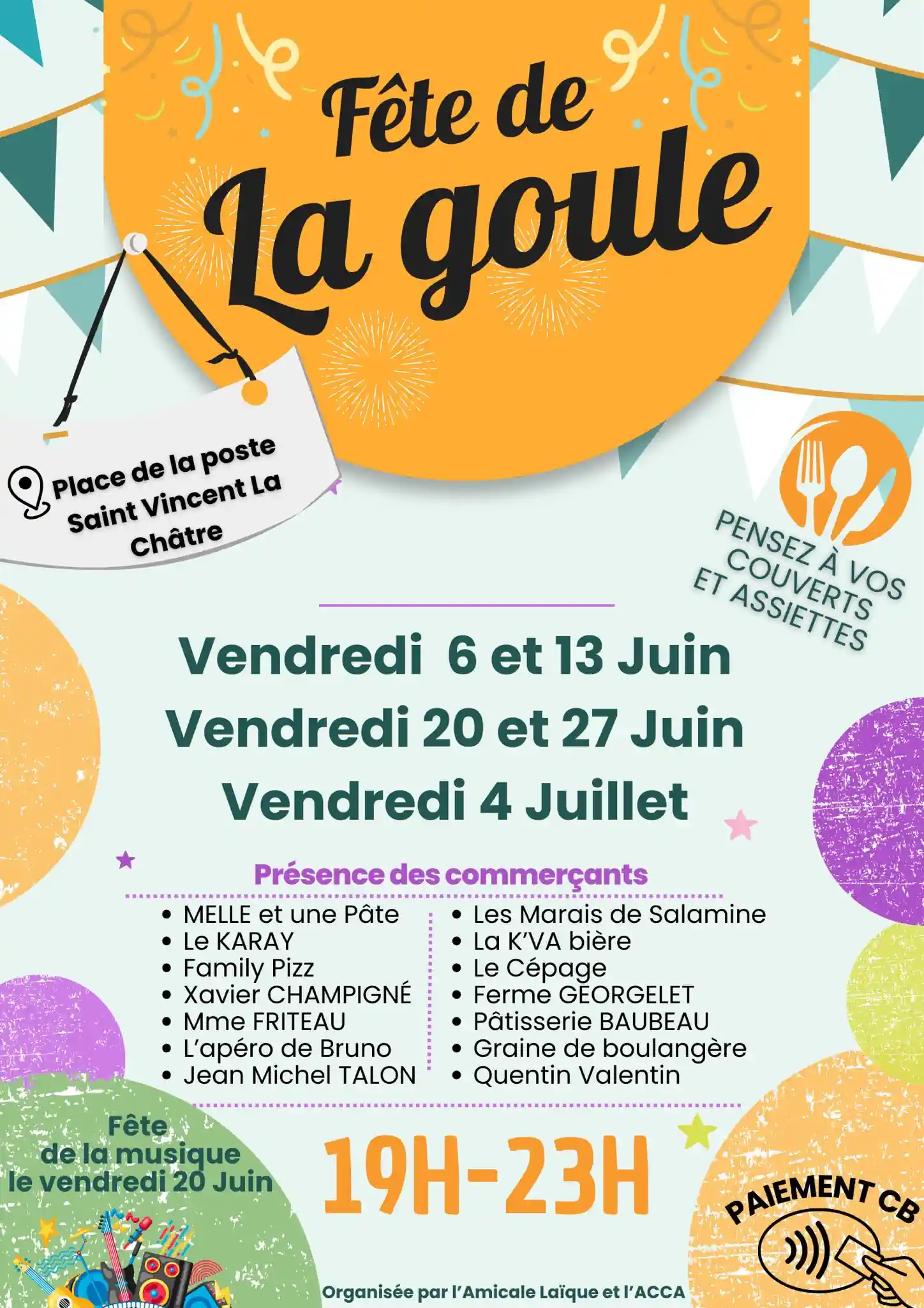 Fête de la Goule à Saint-Vincent-La-Châtre
