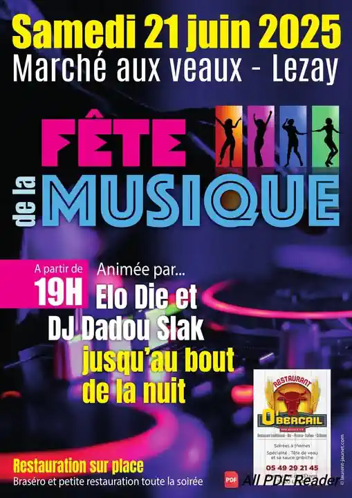 Fête de la musique à Lezay