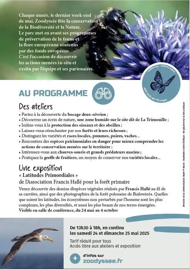 Fête la conservation à Zoodyssée 2