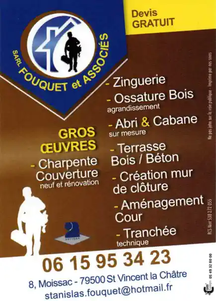 Fouquet et associes à Saint-Vincent-La-Châtre