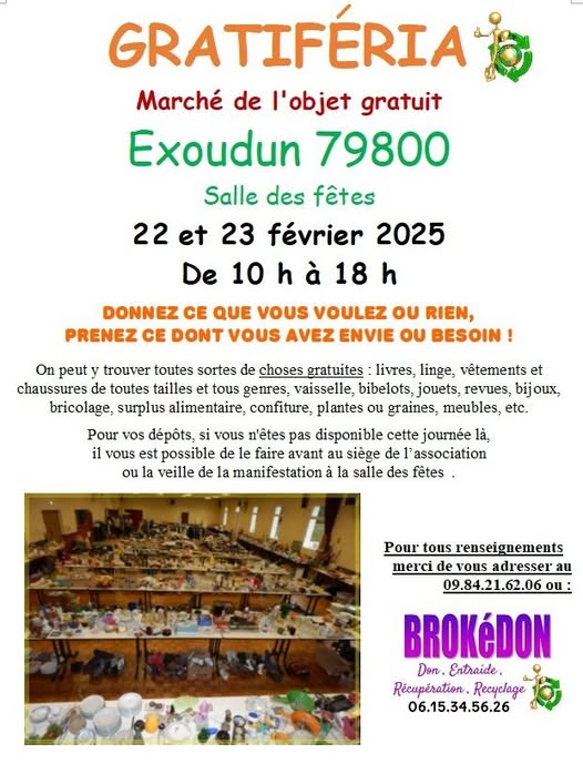 Gratiféria à Exoudun