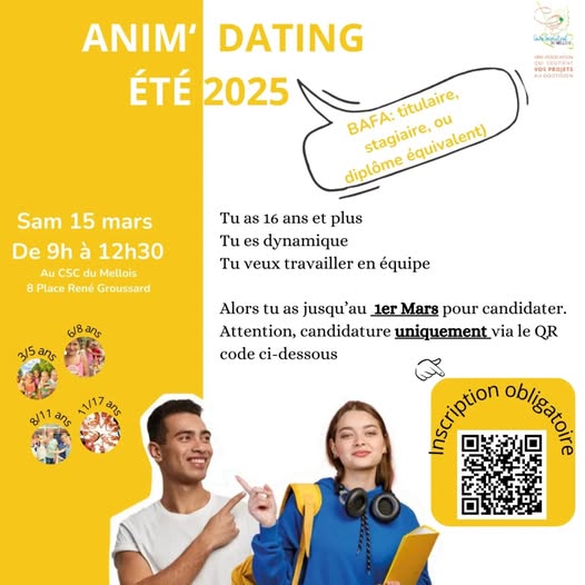 Le recrutement pour cet été est ouvert