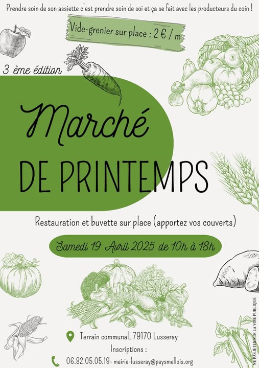 Marché de Printemps à Lusseray