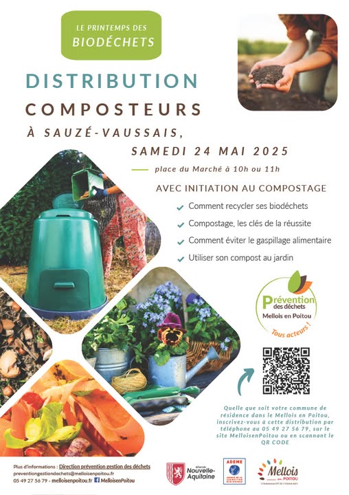 Organisation d'une distribution de composteurs