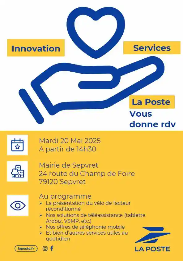 Présentation des services de La Poste à Sepvret Présentation des services de La Poste à Sepvret