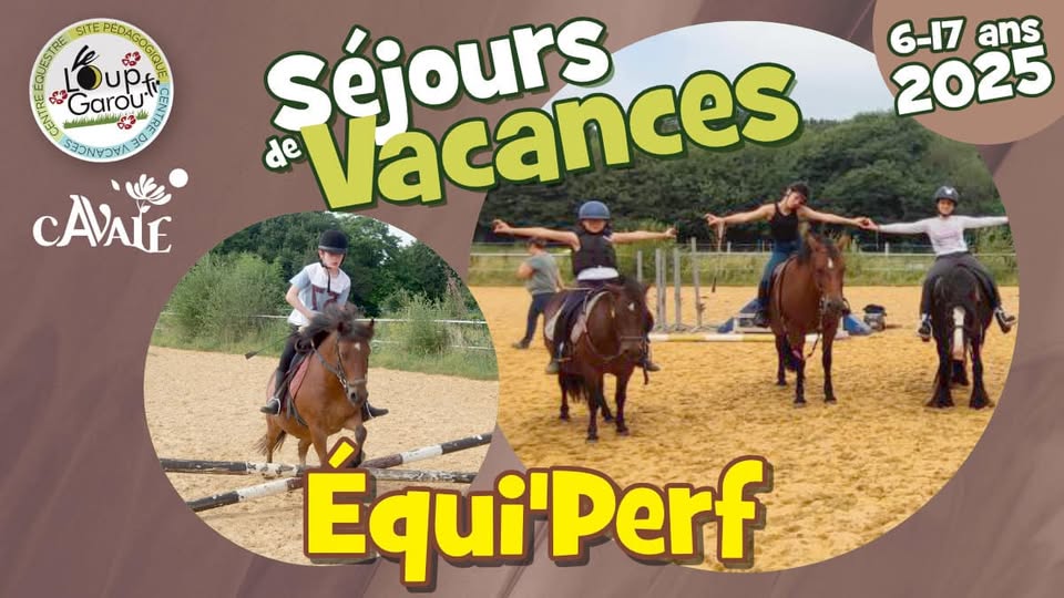 Séjours de Vacances Equi'Perf