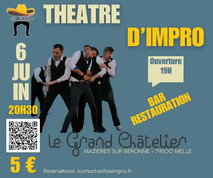 Soirée d'improvisation théâtrale au Grand Châtelier