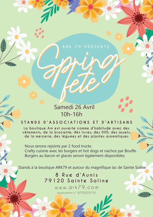 Spring fête à Saint Soline