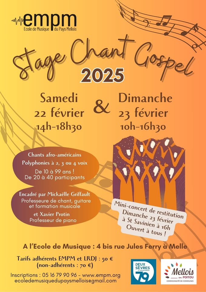 Stage de chant Gospel