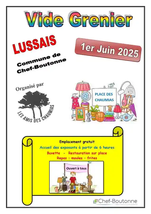Vide Grenier à Lussais