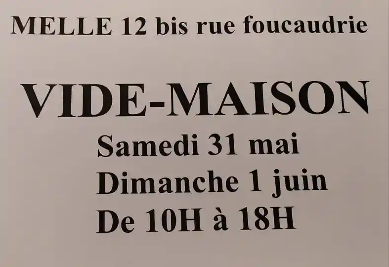 Vide-Maison à Melle
